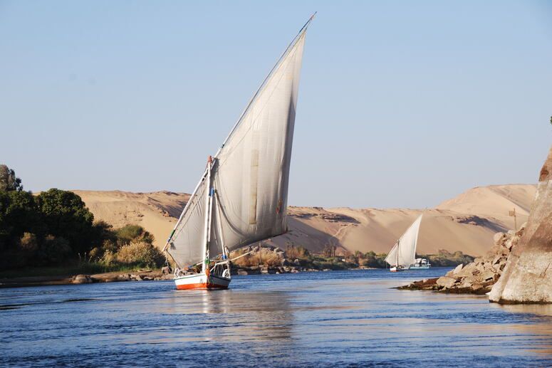 Felucca Ride on the Nile River in Aswan