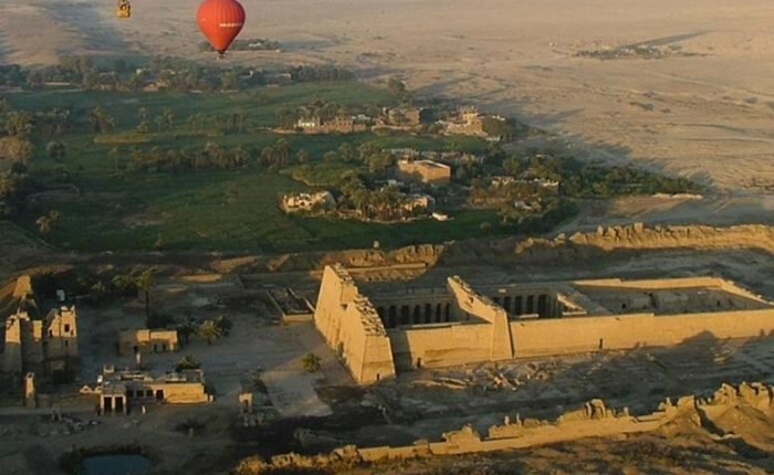 Hot Air Balloon Ride over Luxor, Egypt