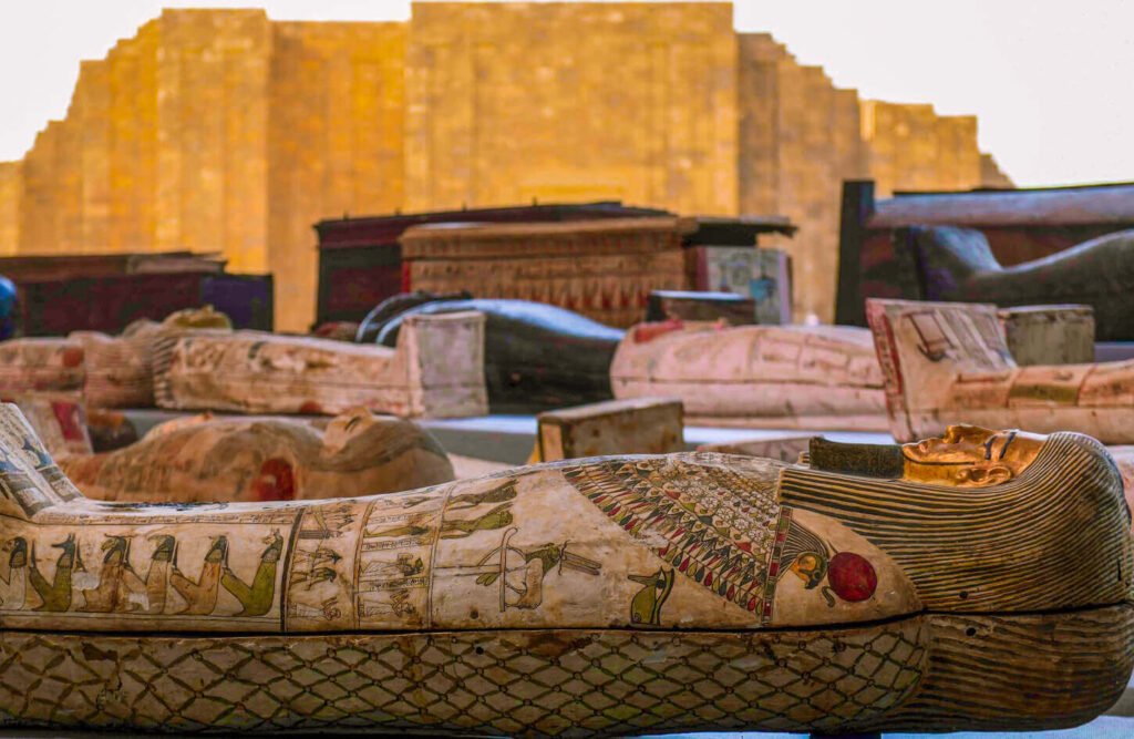 Giza Pyramids and Sakkara Tour from Port Said