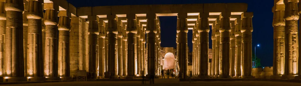 Sound and Light Show at Karnak Temple in Luxor