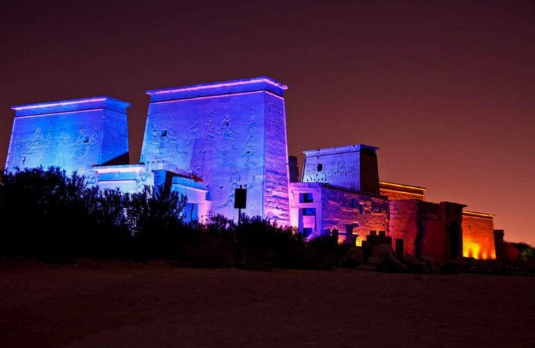 Sound and Light Show at Philae Temple