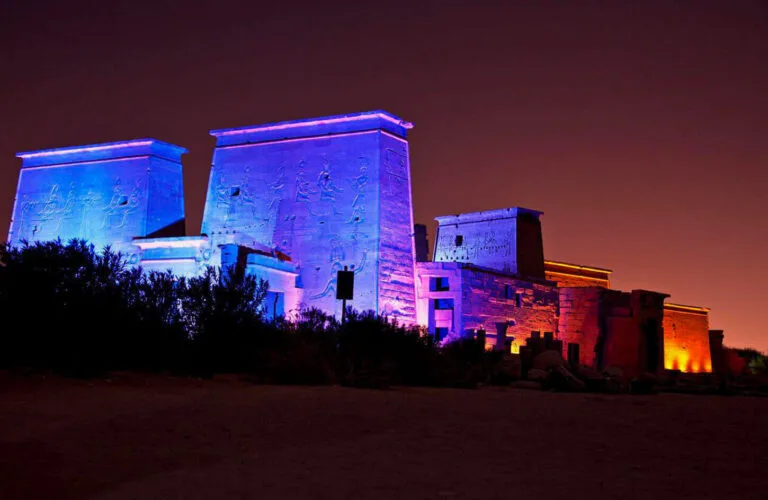 Sound and Light Show at Philae Temple