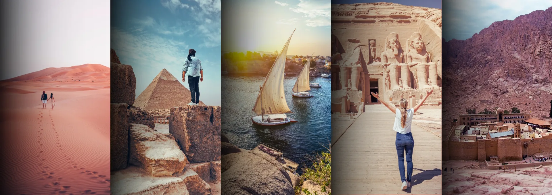 Egypt travel — the pyramids, the Nile and the Red Sea
