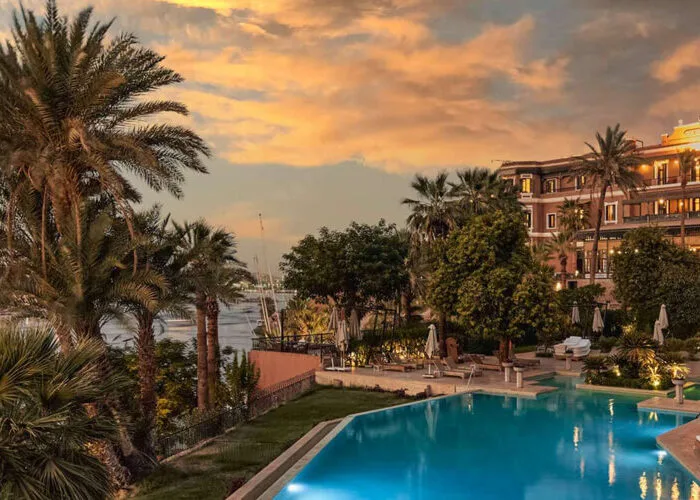 Riverside hotel in Aswan